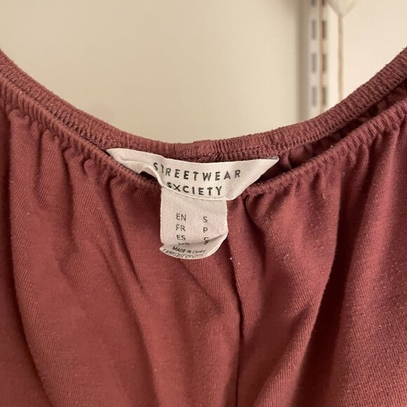 Ruffle High Cut Mini Short - Picture 2 of 4